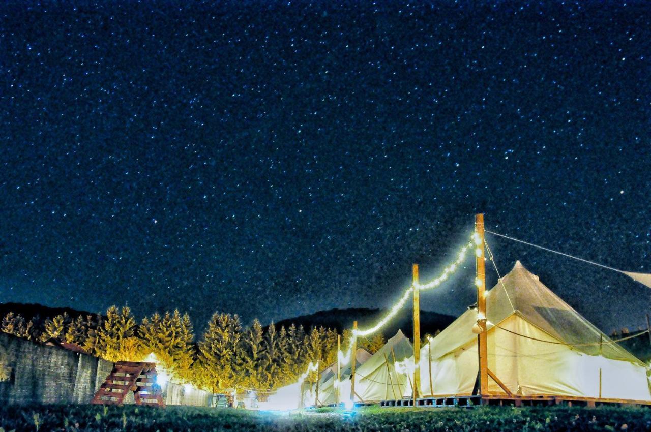 Tente de luxe Glamping Spiritul Zimbrului