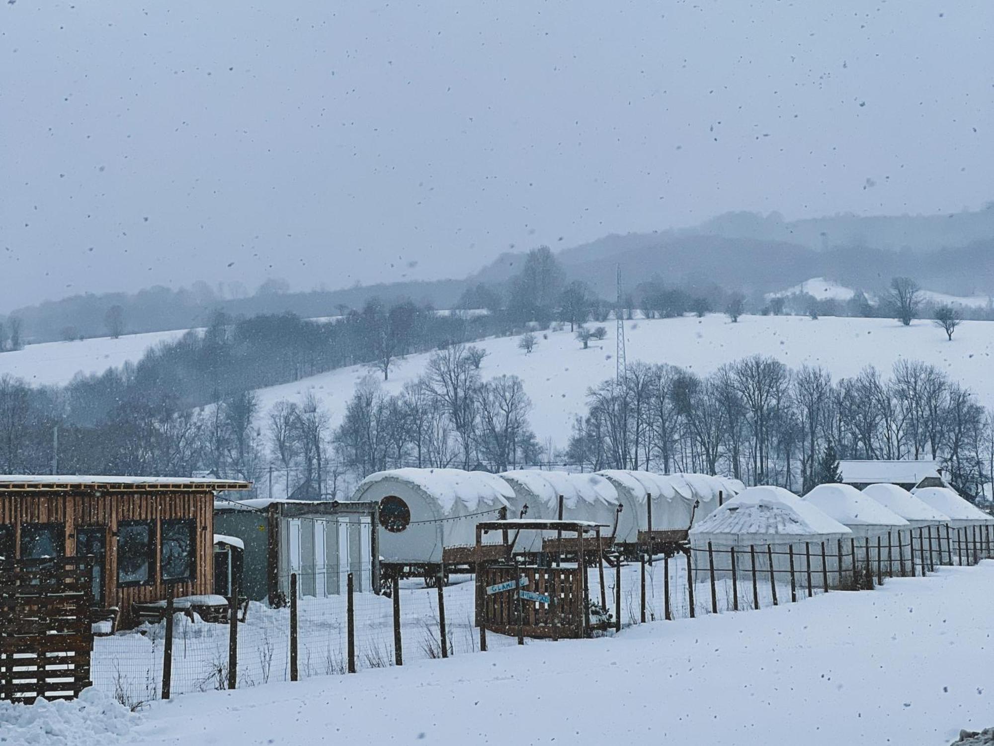 Luxury tent Glamping Spiritul Zimbrului Vama Buzaului